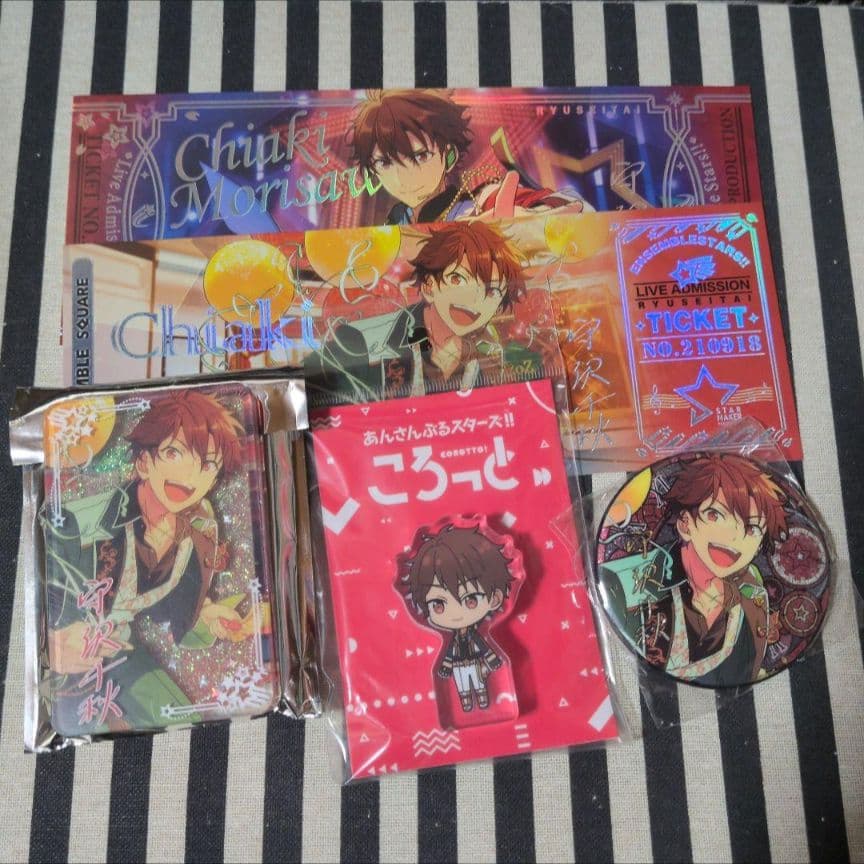 あんスタ 千秋 プライズ ぬいぐるみ 時光 アクスタ 中国 缶バッジ コロッタ