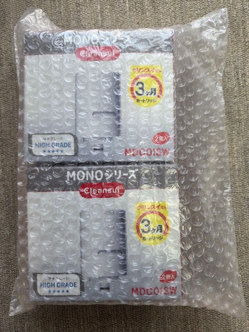 Cleansui MONOシリーズ 浄水器カートリッジ MDC01SW 4個