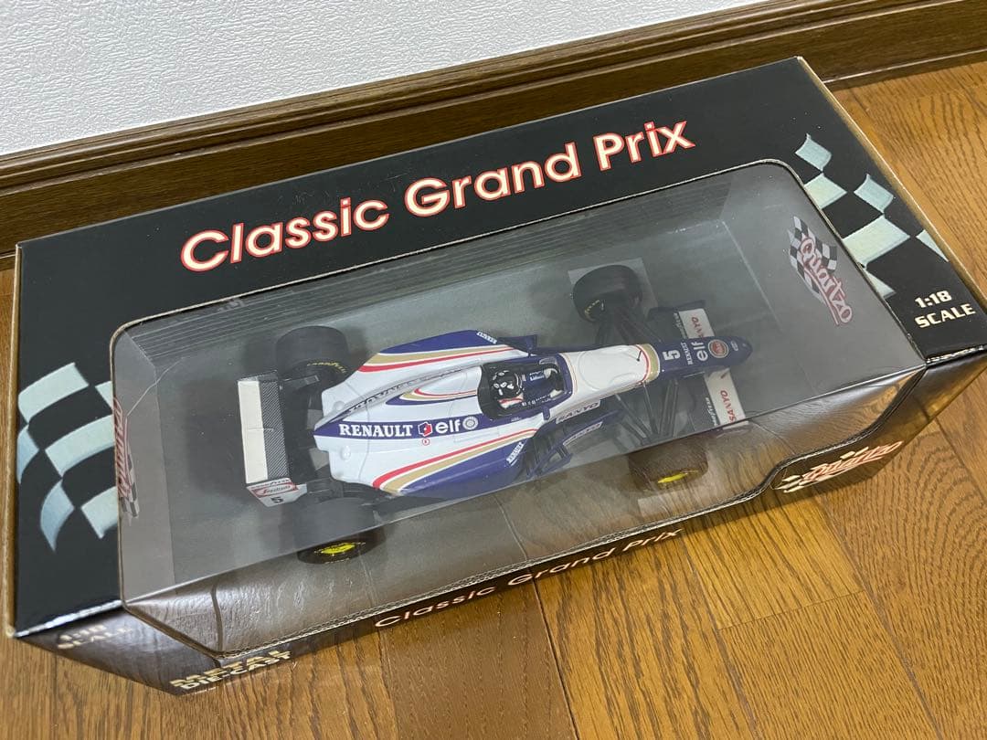 絶版希少Williams 1995 FW17 D.Hill 1:18