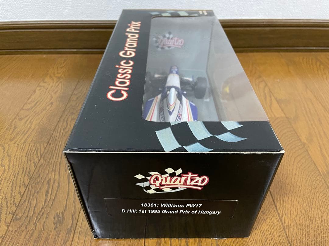 絶版希少Williams 1995 FW17 D.Hill 1:18