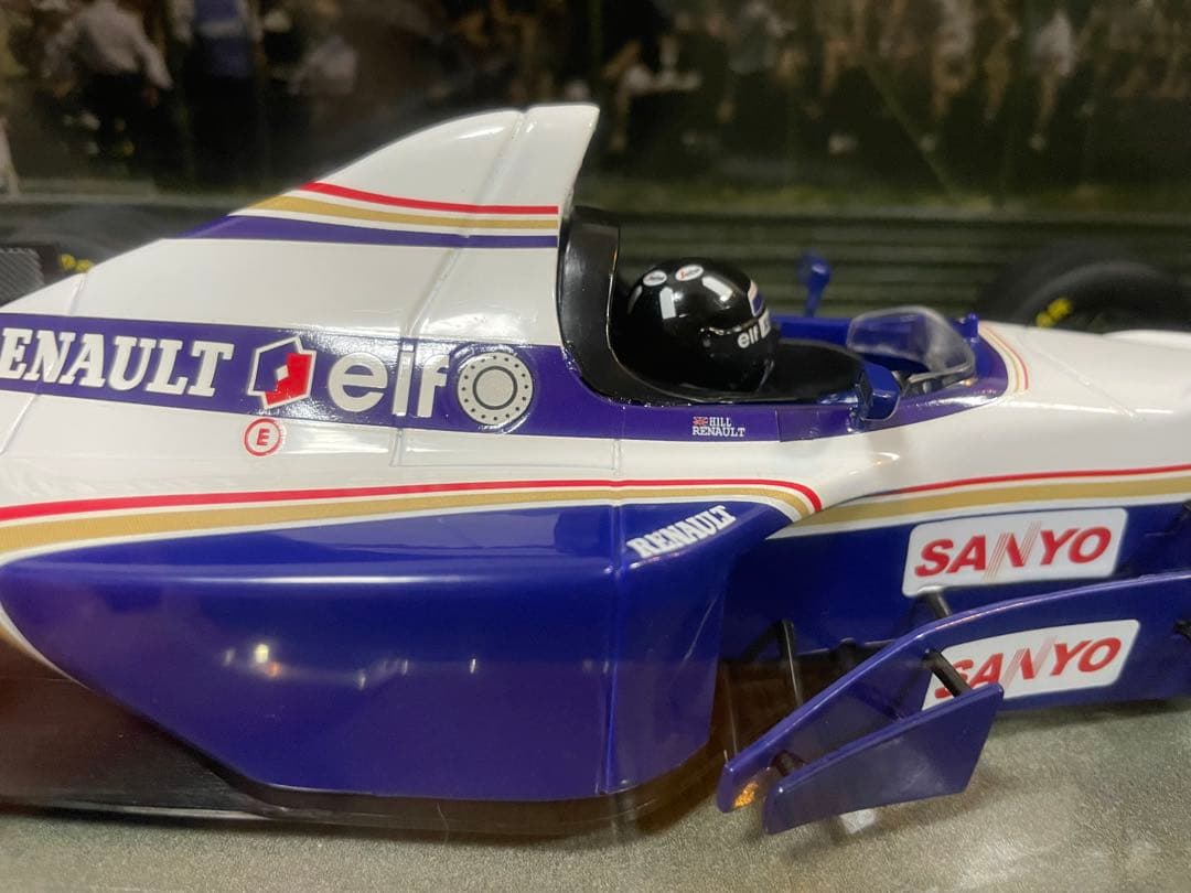 絶版希少Williams 1995 FW17 D.Hill 1:18