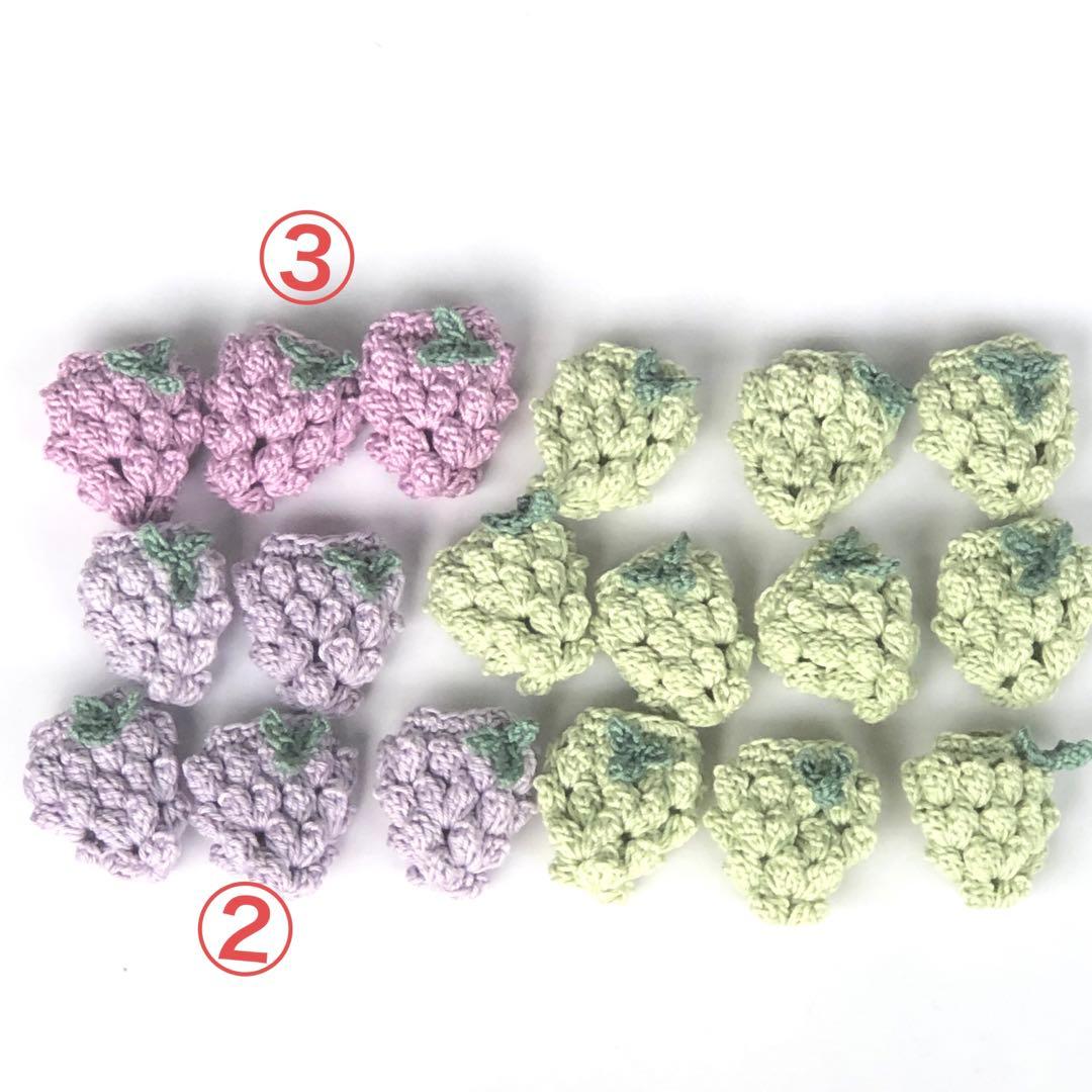 tulip★ハンドメイドパーツ★かぎ針編み♪色々