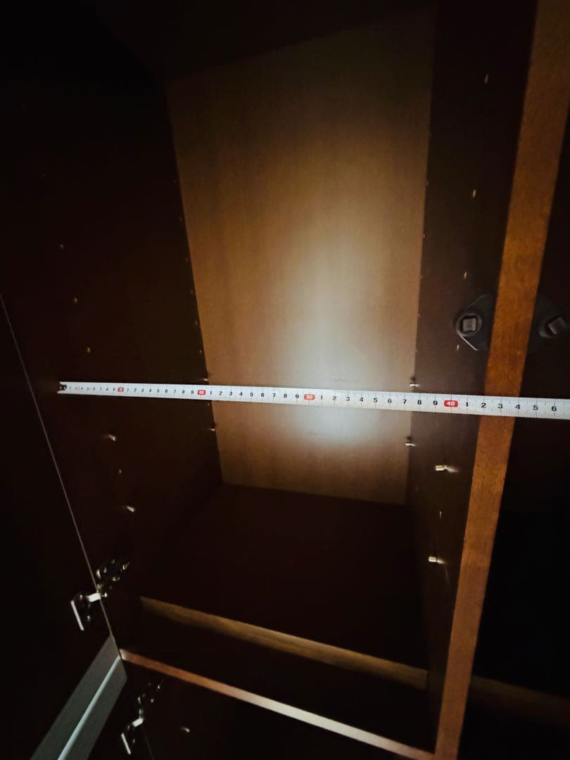 福岡発 組み立てたまま 下駄箱 収納庫 保管庫 ラック 木製 コーナー 本棚