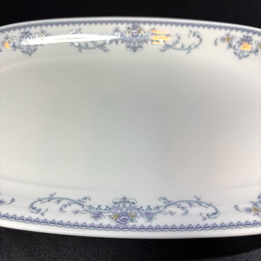 【未使用】　ノリタケ　楕円　長皿　7枚　送料無料