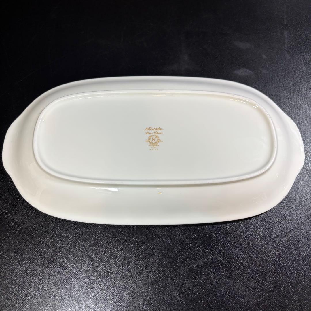 【未使用】　ノリタケ　楕円　長皿　7枚　送料無料