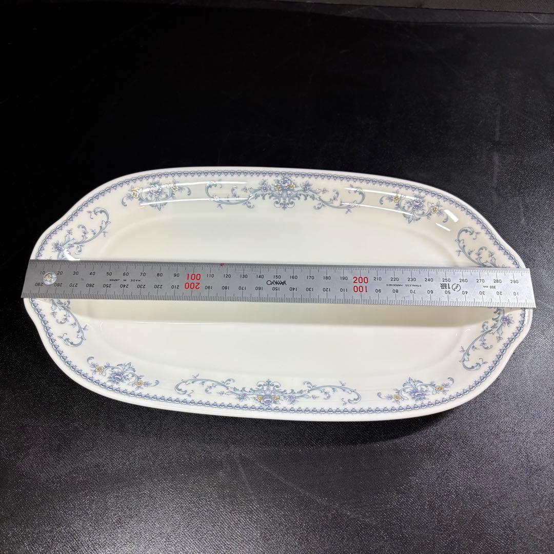 【未使用】　ノリタケ　楕円　長皿　7枚　送料無料