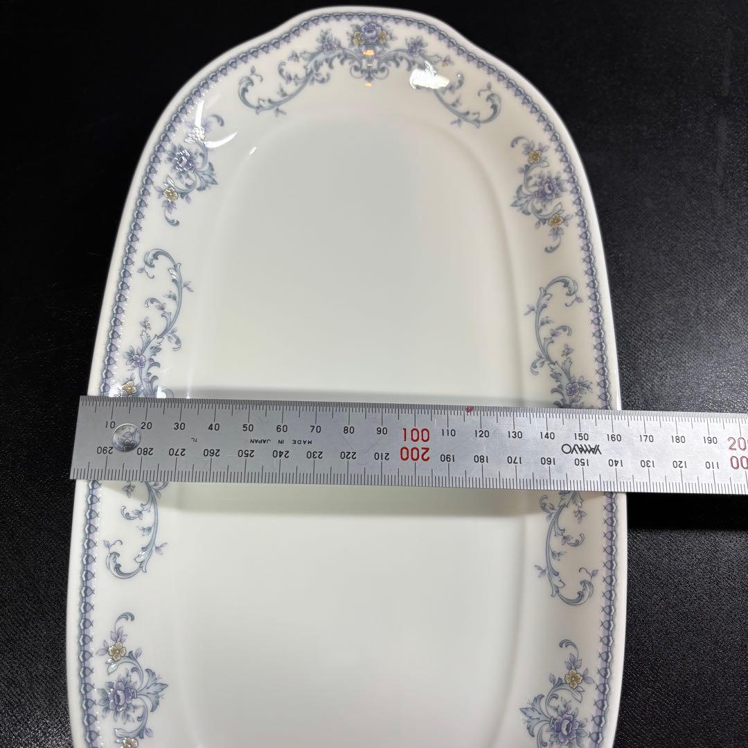 【未使用】　ノリタケ　楕円　長皿　7枚　送料無料