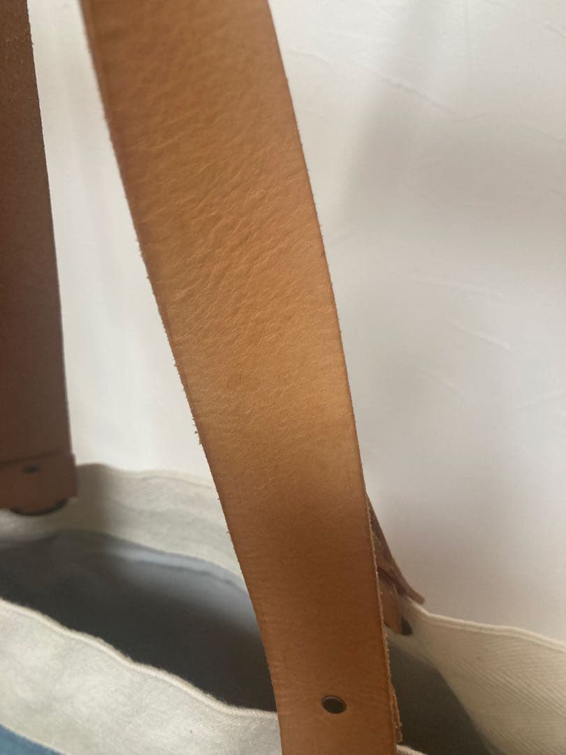 島藍農園 simaai 帆布 トートバッグ 藍染 牛革持ち手