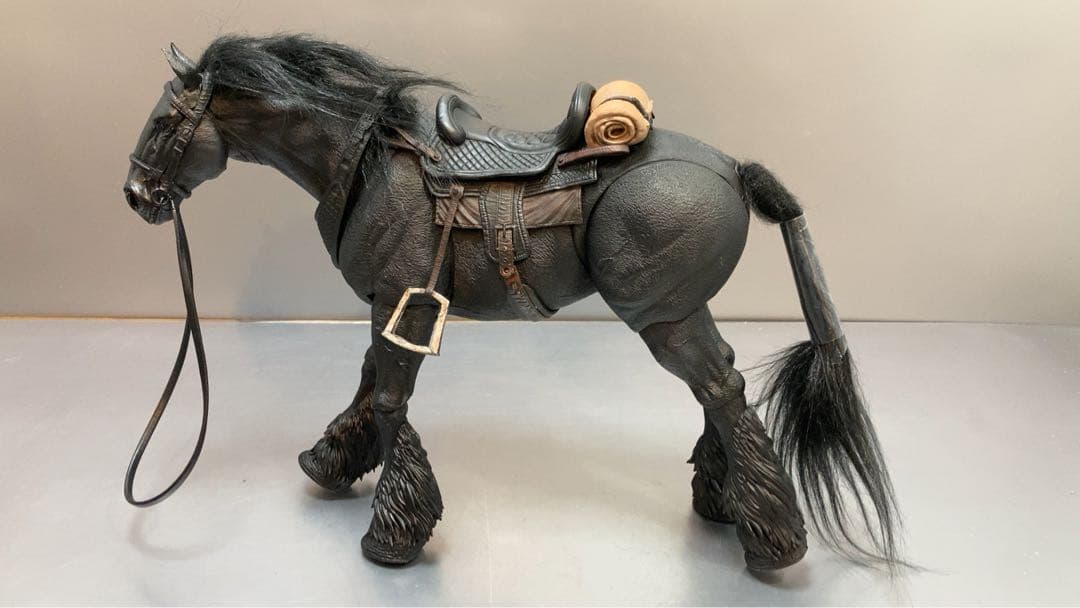 Fish Toys ウエストランドシリーズ　黒馬　可動フィギュア　②