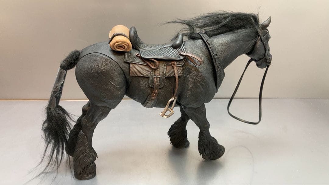 Fish Toys ウエストランドシリーズ　黒馬　可動フィギュア　②