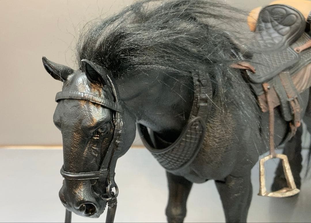 Fish Toys ウエストランドシリーズ　黒馬　可動フィギュア　②