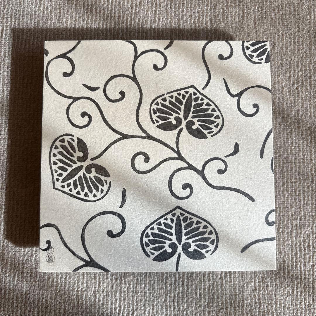 KIRA KARACHO 版画 1624 葵唐草