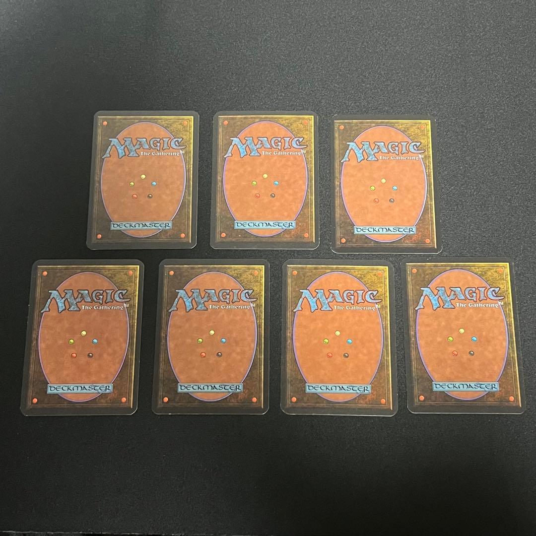 MTG plains 平地 基本土地 alpha α 7枚セット