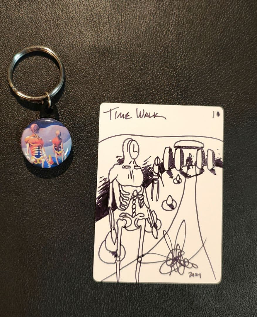 MTG アーティスト　Amy Weber氏　Time Walk スケッチ　1枚