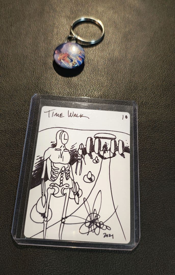 MTG アーティスト　Amy Weber氏　Time Walk スケッチ　1枚