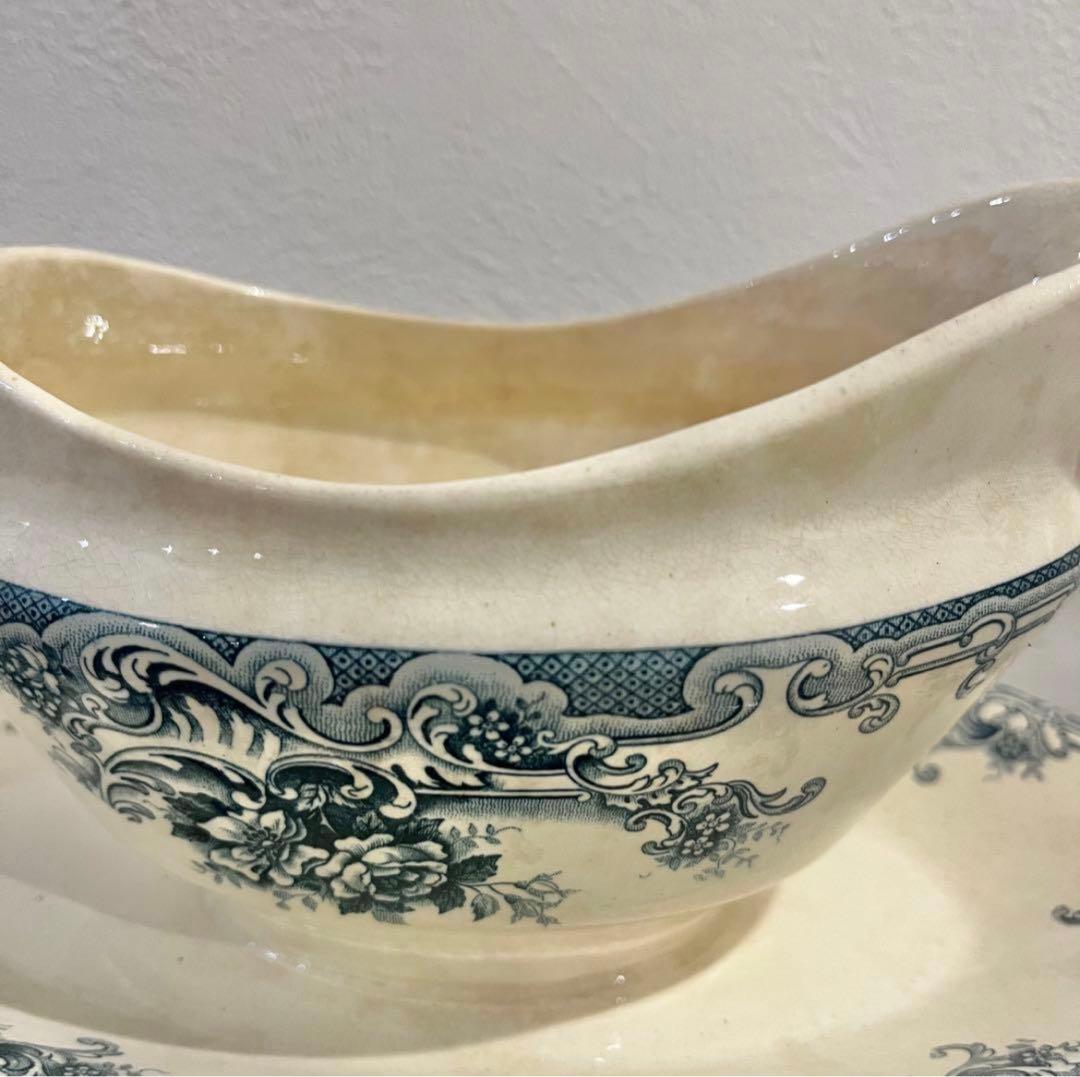 再値下げ❗️ベルギーアンティーク B.F.K 1920年代 ソーシエール