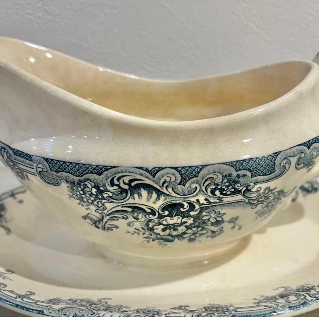 再値下げ❗️ベルギーアンティーク B.F.K 1920年代 ソーシエール