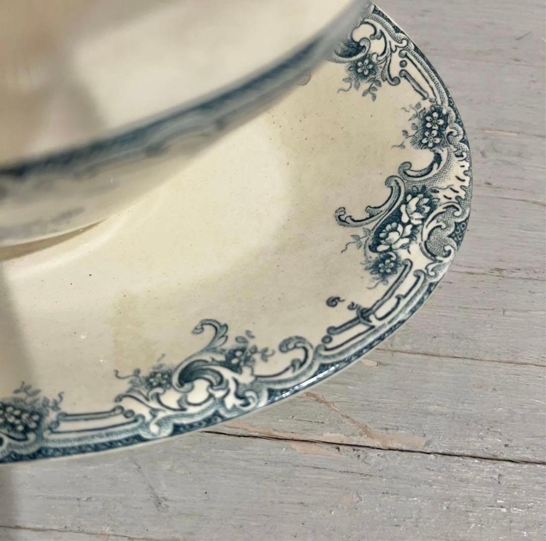 再値下げ❗️ベルギーアンティーク B.F.K 1920年代 ソーシエール