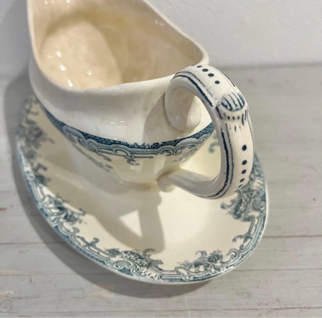 再値下げ❗️ベルギーアンティーク B.F.K 1920年代 ソーシエール