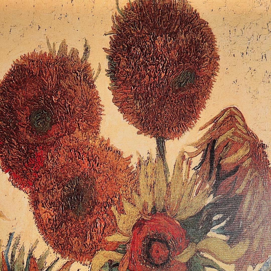 キャンバス プリントアート ゴッホ ひまわり 額付き 絵画 インテリア