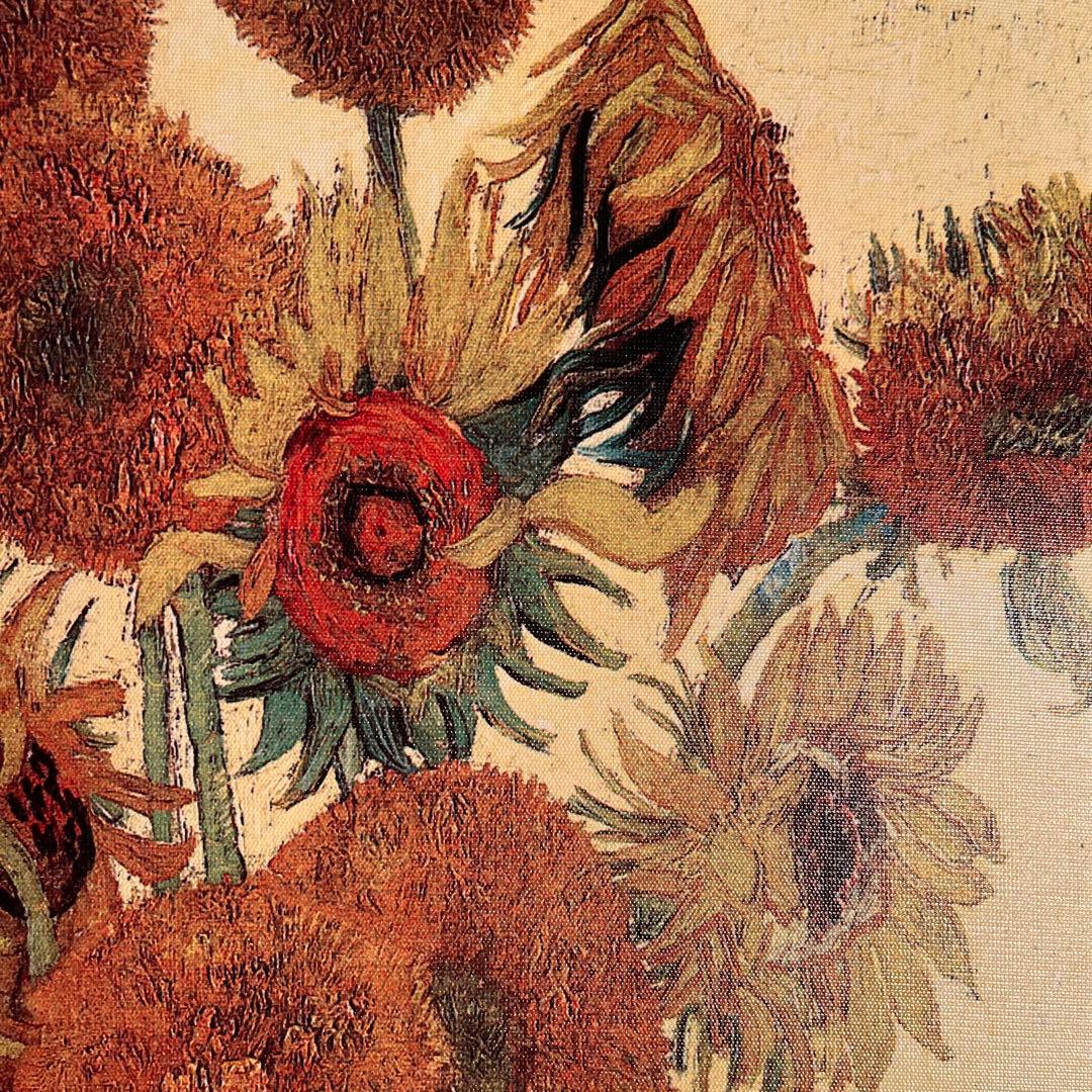 キャンバス プリントアート ゴッホ ひまわり 額付き 絵画 インテリア