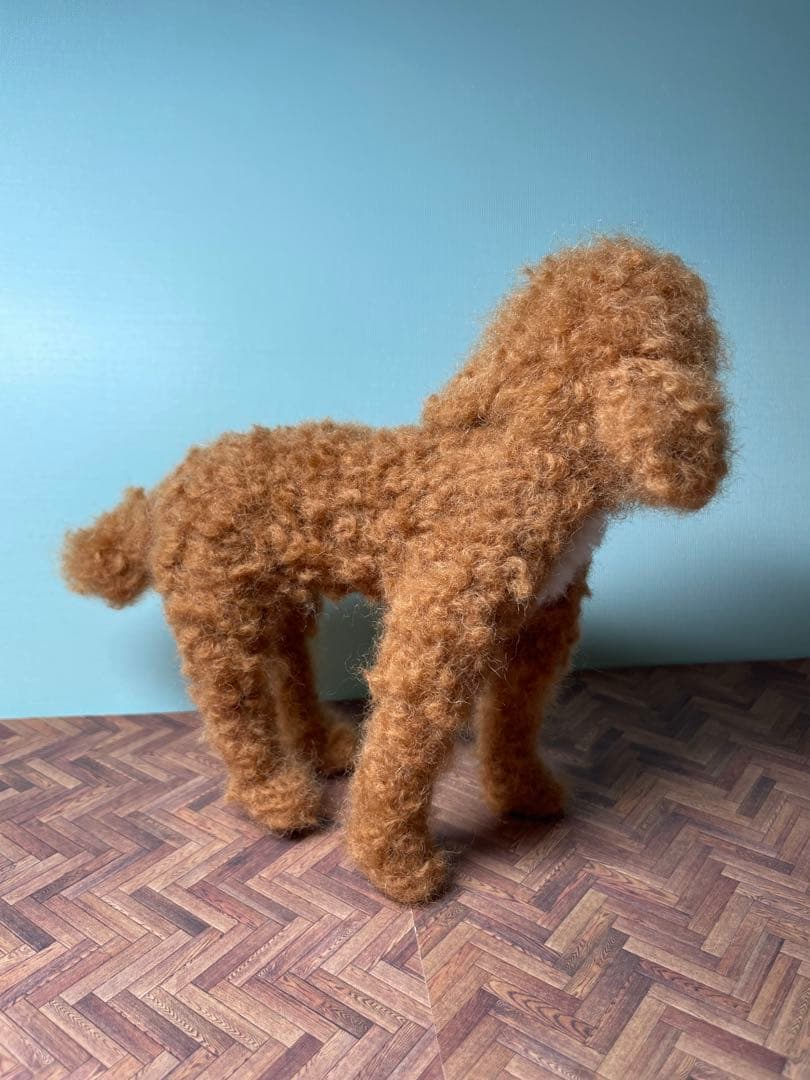 羊毛フェルト　犬　キャバプー　MIX犬