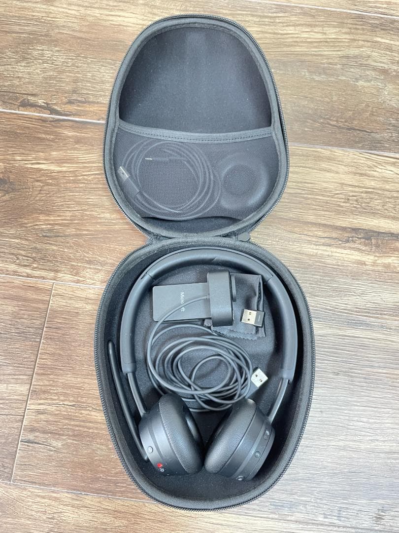 【Microsoft純正】【Teams認定】ワイヤレスヘッドセット&ウェブカメラ