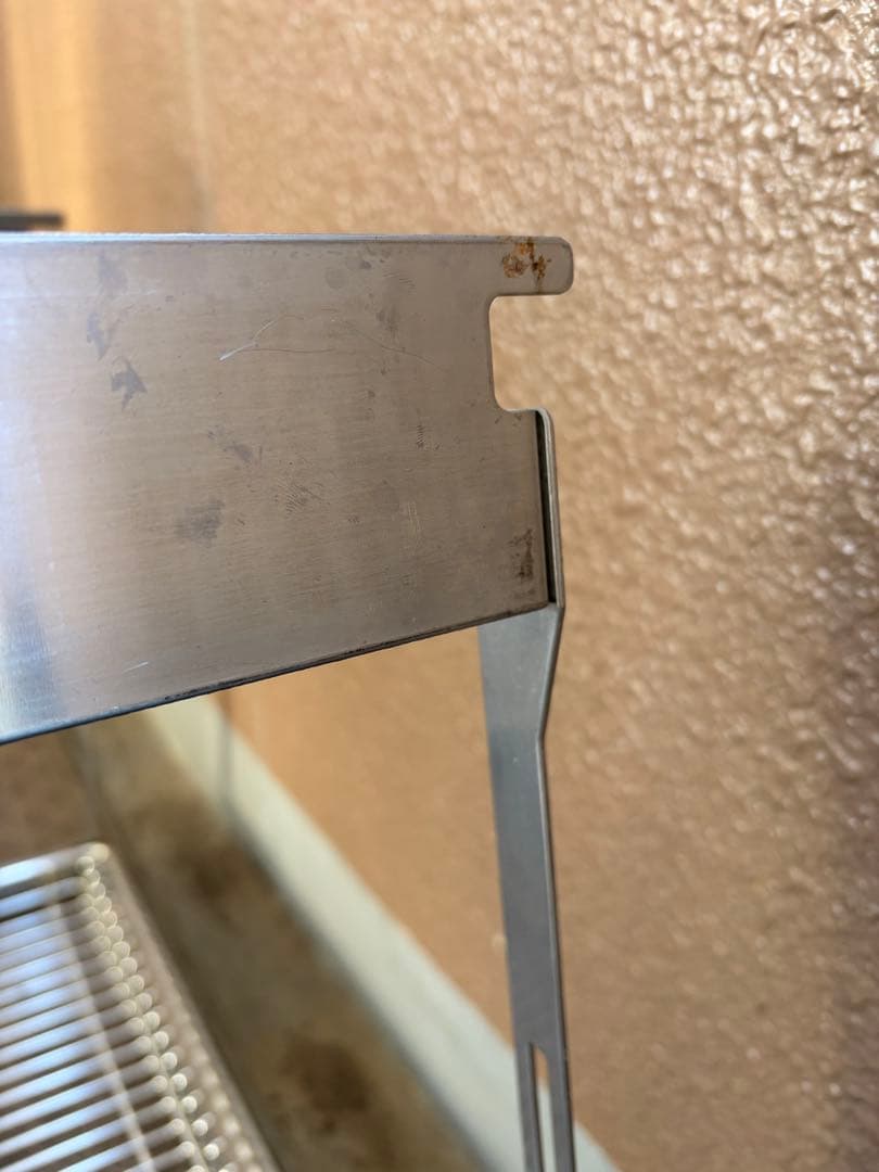  peak ハンギングラック1段　メッシュトレー 1unit 浅型