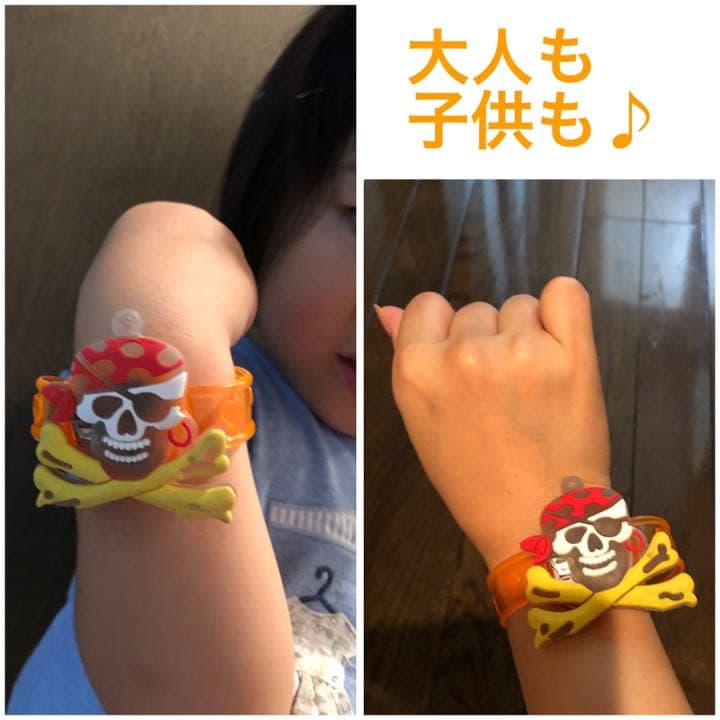 ハロウィン❤光るブレスレット 6種類セット 腕 クモ かぼちゃ ドクロ ネコ