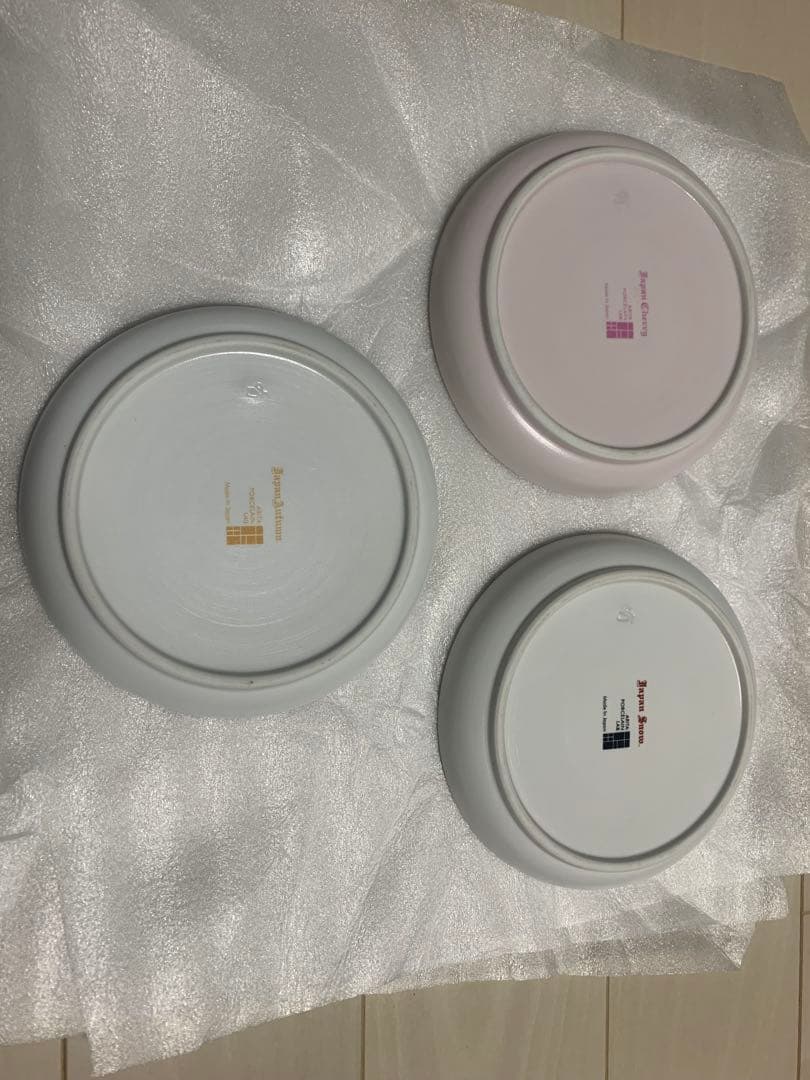 アリタポーセリンラボ 和皿 19cm 古伊万里草花紋3皿 段付フリーカップ 3個