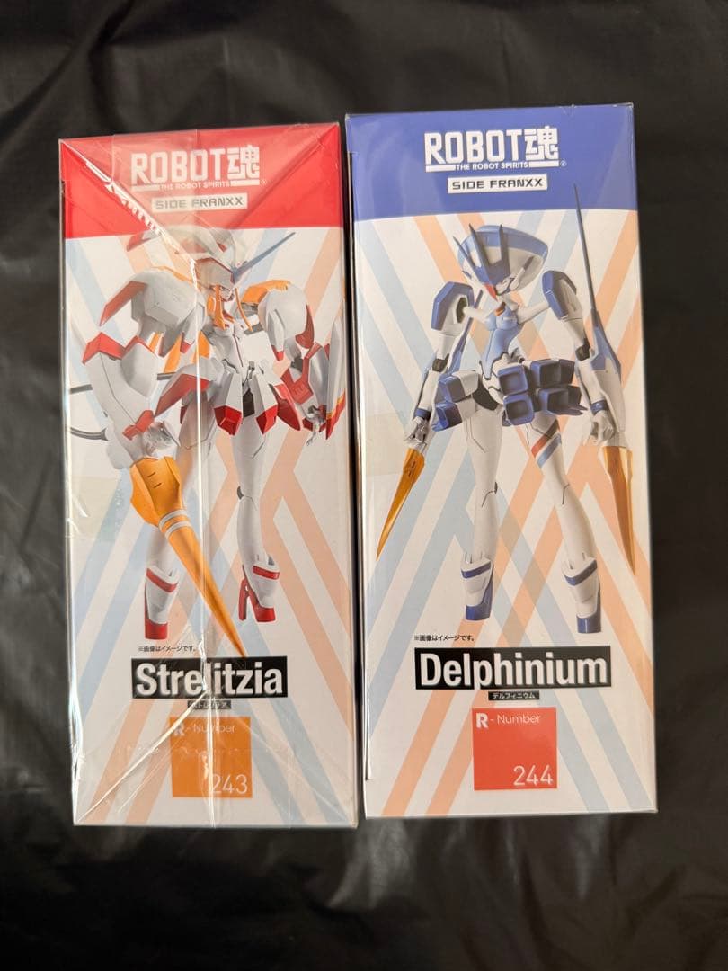 未開封A136 ROBOT魂 243&244 (Strelitia&Delp
