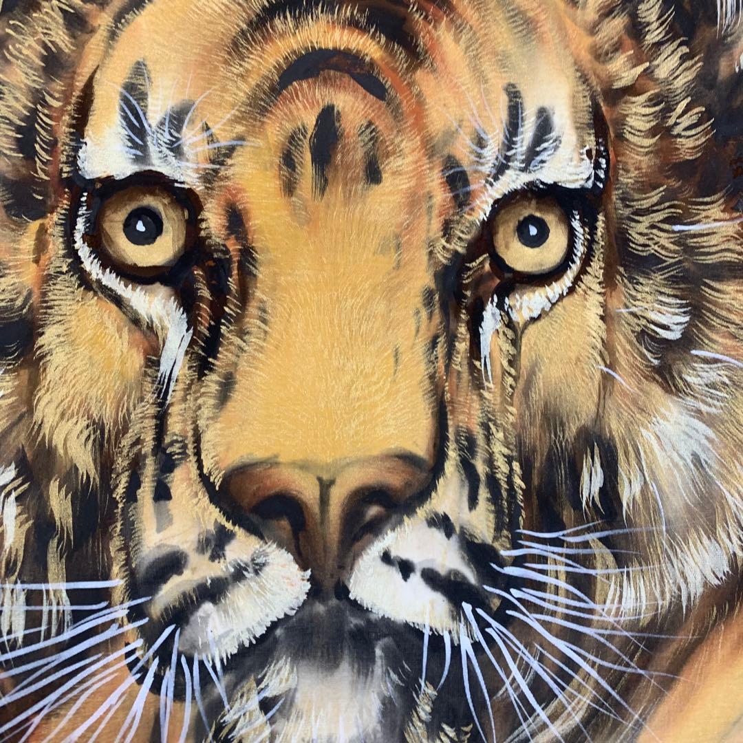 掛軸　蘭桂　猛虎　共箱