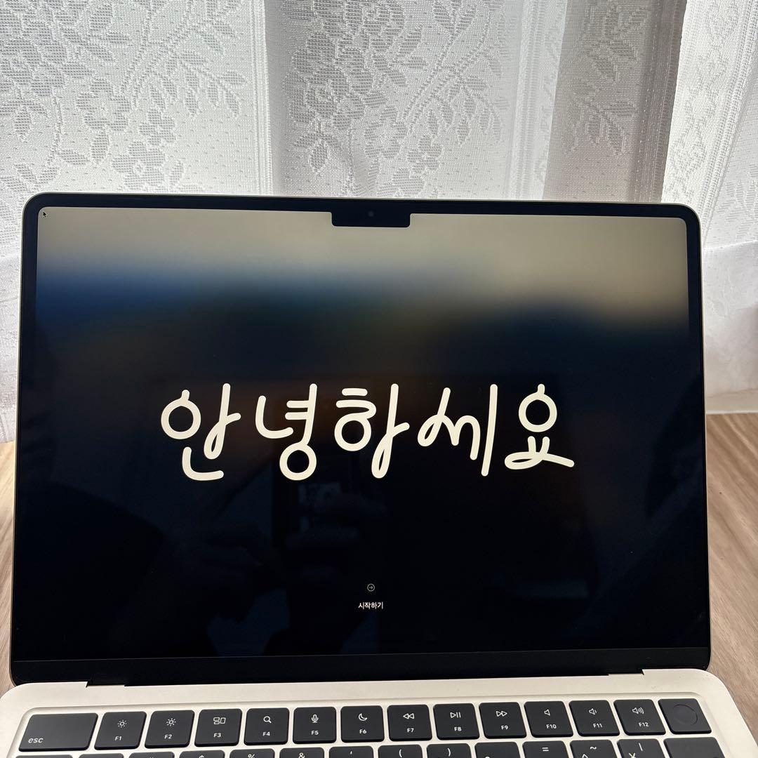 MacBookAir M3 13インチ 16GB 512GB 2024年9月購入