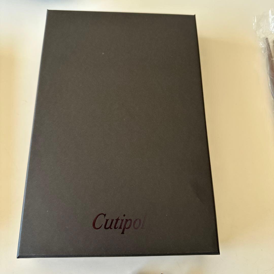 Cutipol（クチポール）デザート3本セット ブラック x ゴールド！