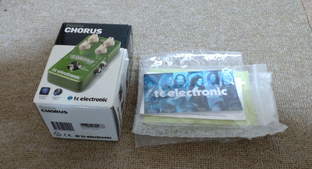 TC ELECTRONIC　CORONA CHORUS（コーラス） エフェクター