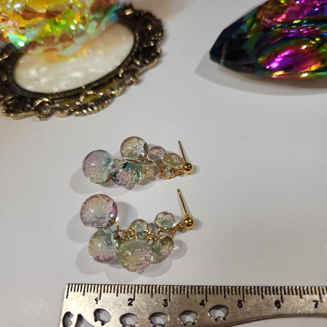 ハンドメイドピアス3236