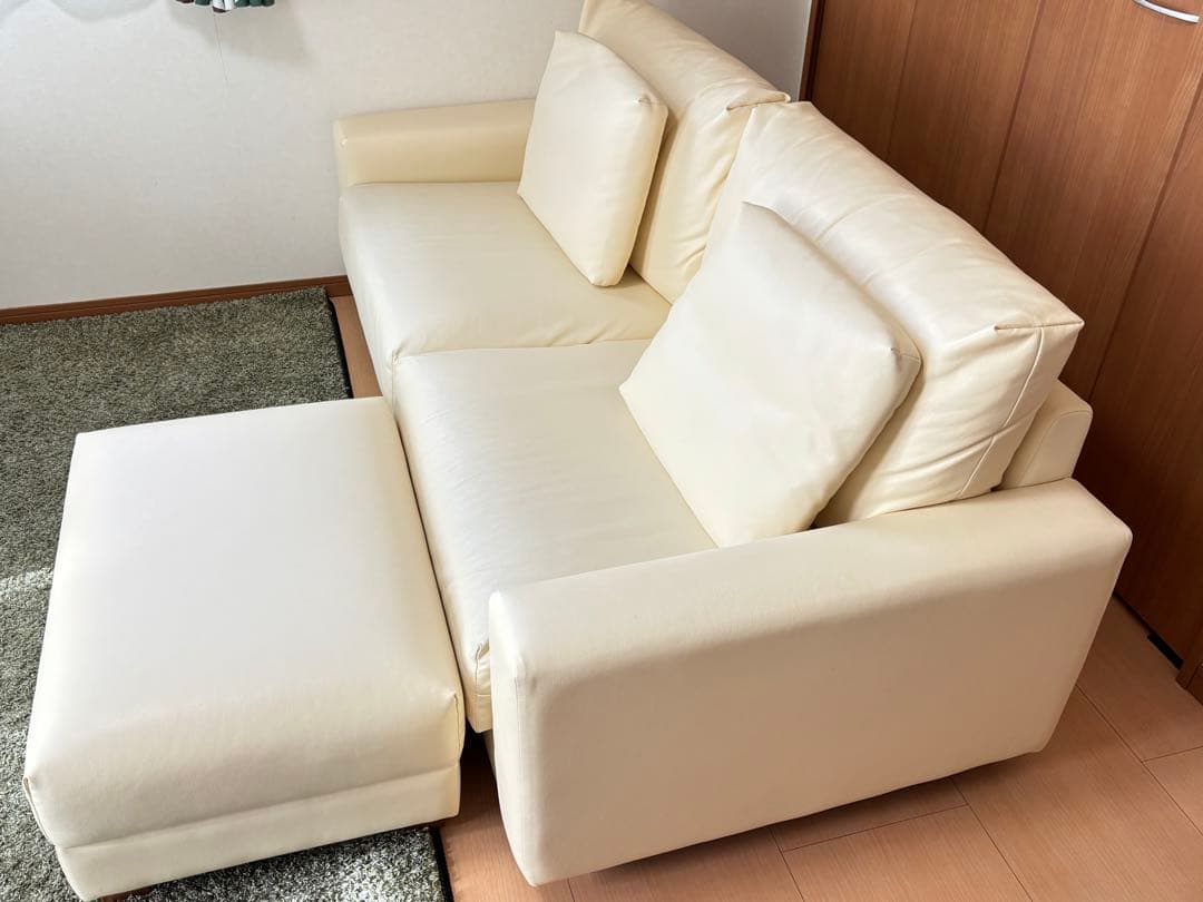 NOYES NewSugar Standard 3人掛けソファ オットマン付