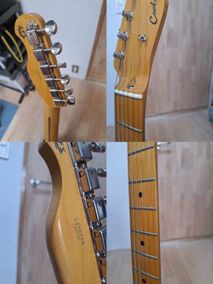 日本製　テレキャスター　フジゲン　美品　エレキギター　調整済　ダダリオ新品弦