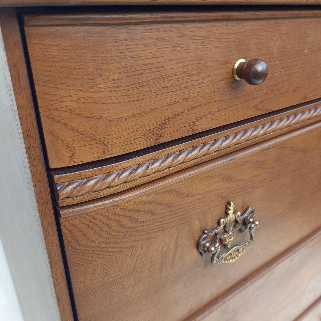 アンティーク家具 4段 チェスト