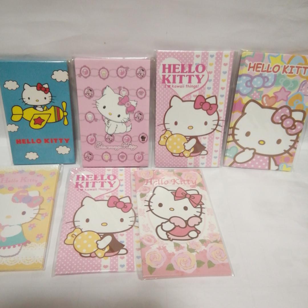 ハローキティ ポチ袋、お祝い袋　ほぼシールつき29デザイン　147枚　平成レトロ