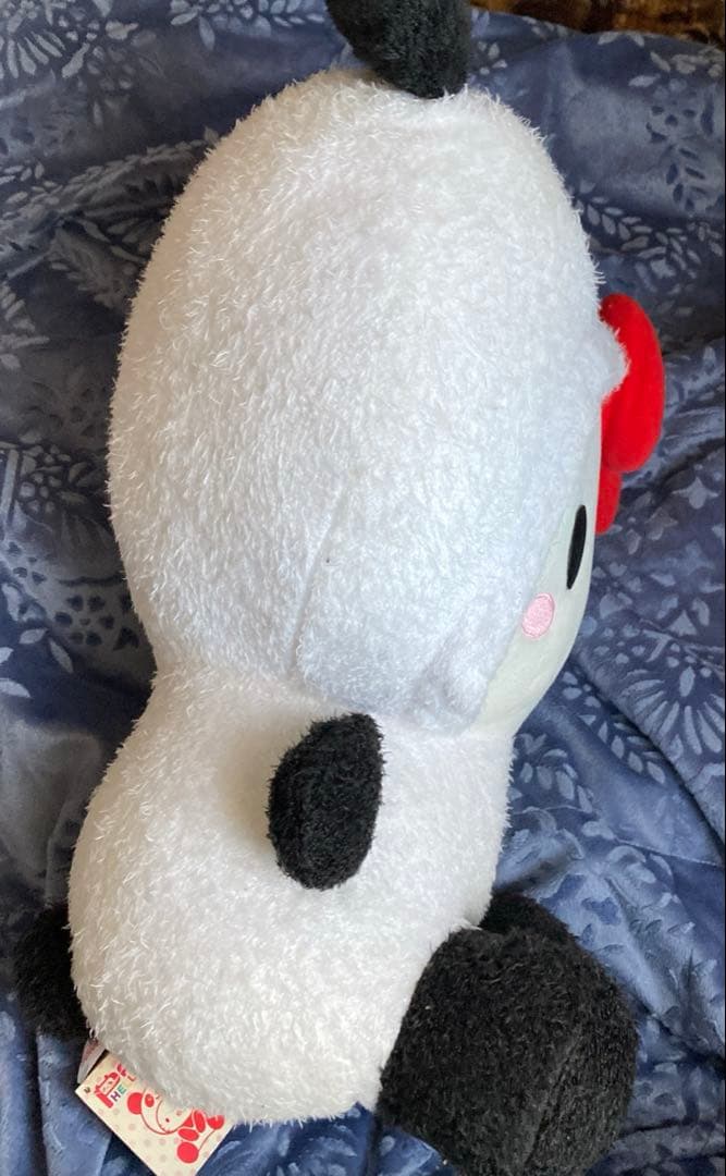 平成レトロ ハローキティ パンダ BIG ぬいぐるみ （2011年製 景品）レア