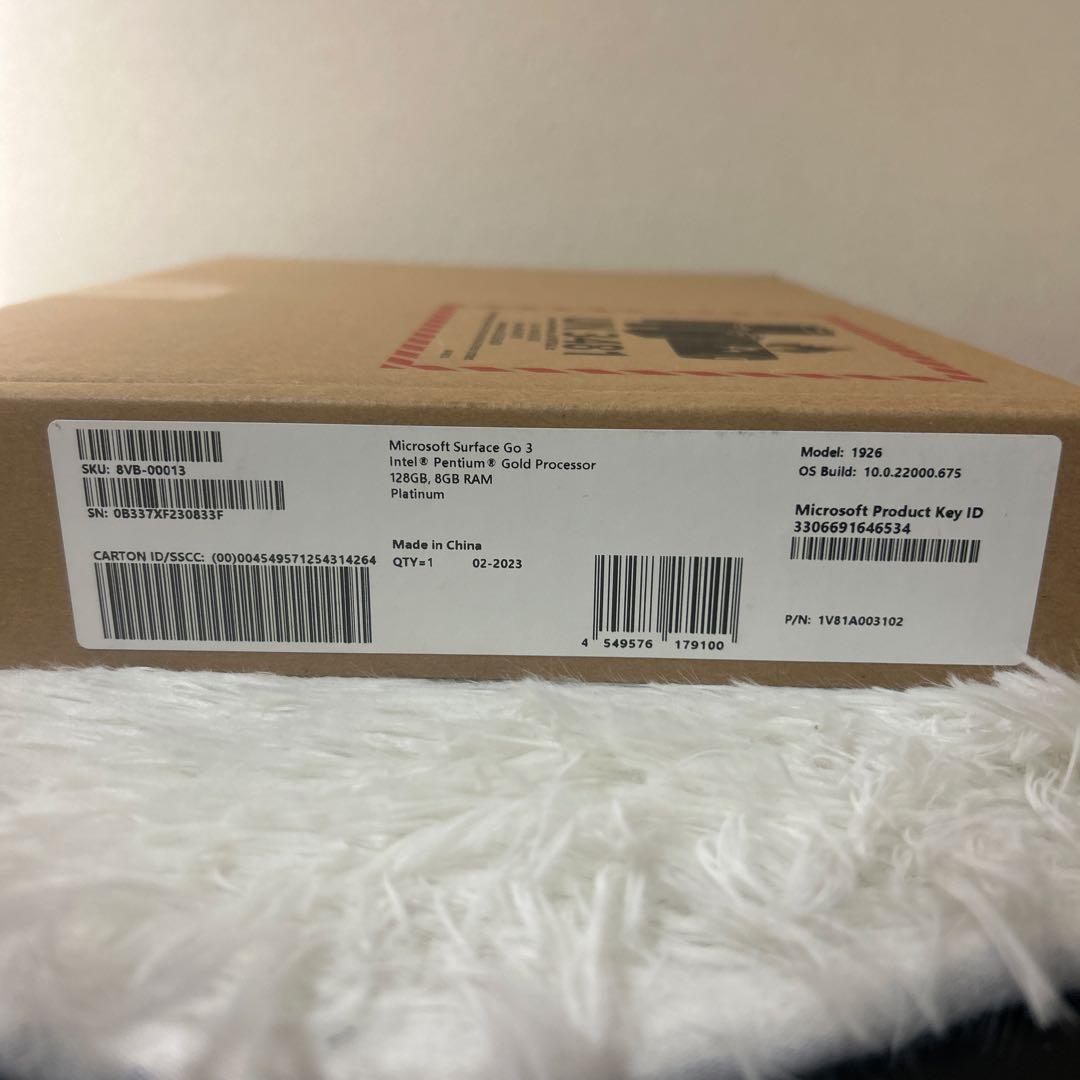 Windowsタブレット本体 Microsoft Surface GO3