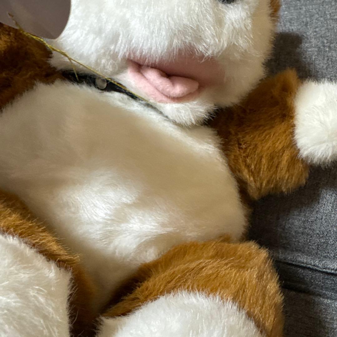 希少⭐︎柴犬のシバタくん　レトロなぬいぐるみ⭐︎しばいぬ　しばけん