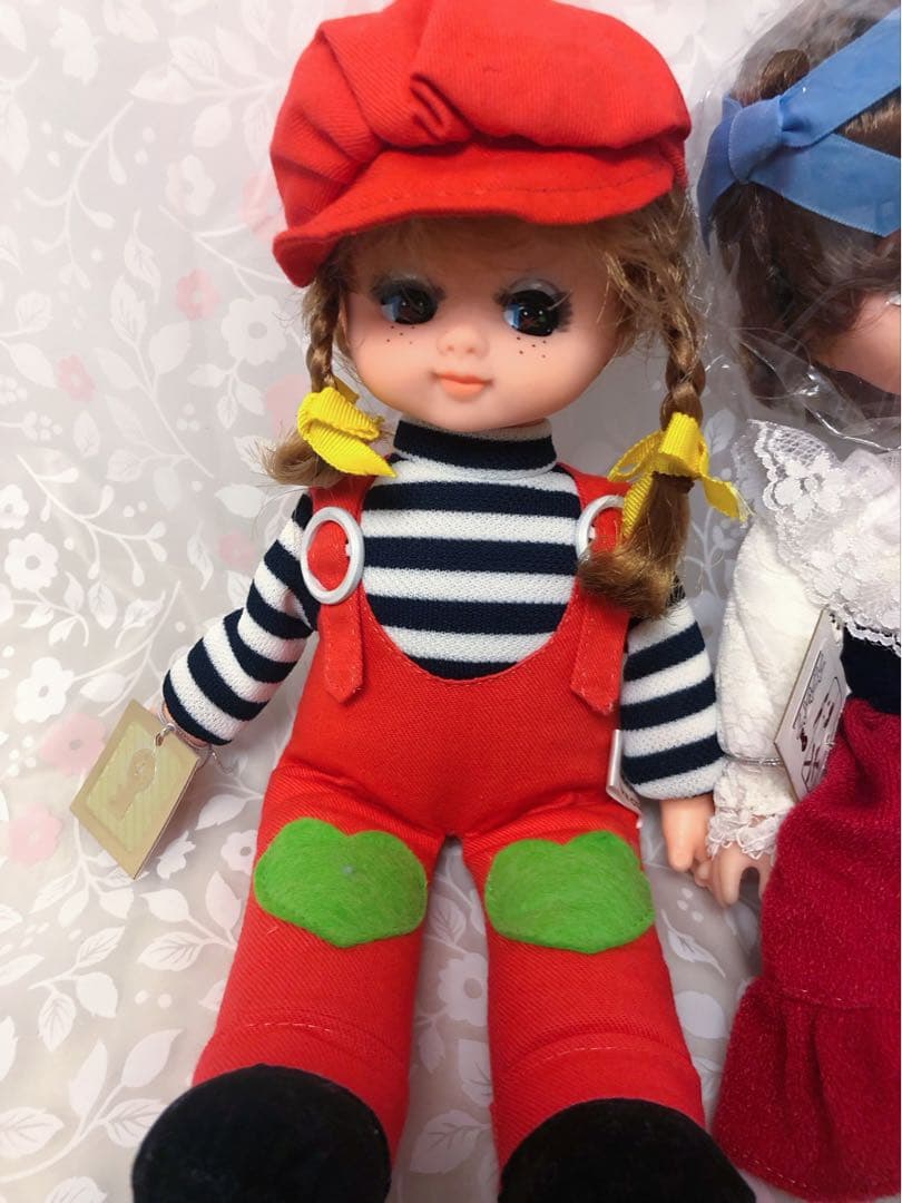 未使用品×2*:.。..。.:*オオイケ　昭和レトロ　ヴィンテージ　抱き人形