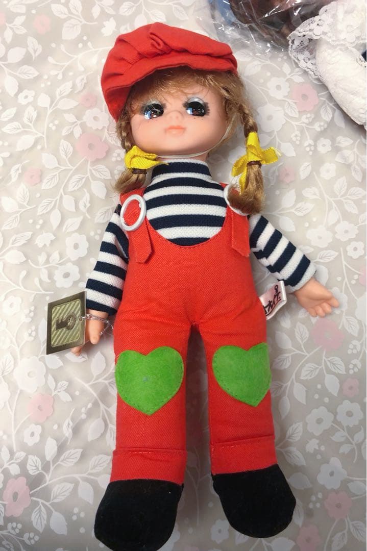 未使用品×2*:.。..。.:*オオイケ　昭和レトロ　ヴィンテージ　抱き人形