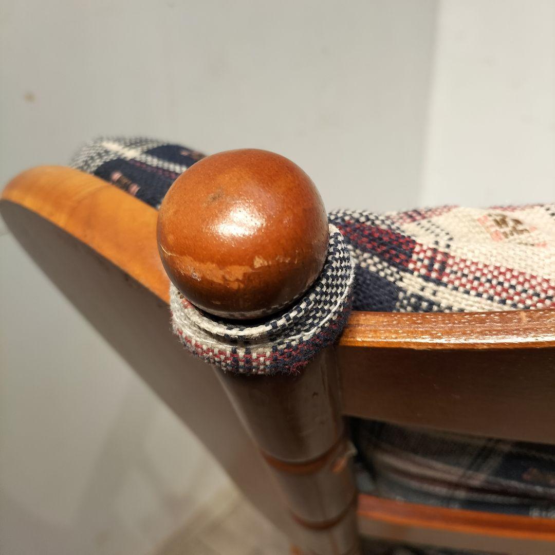 M♦希少　グライダーロッキングチェア　英国　 2人掛け　アメリカンカントリー