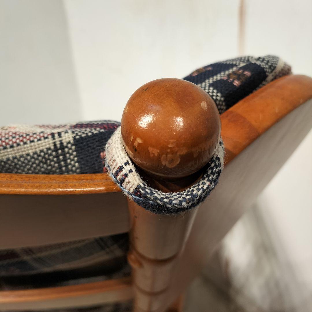 M♦希少　グライダーロッキングチェア　英国　 2人掛け　アメリカンカントリー