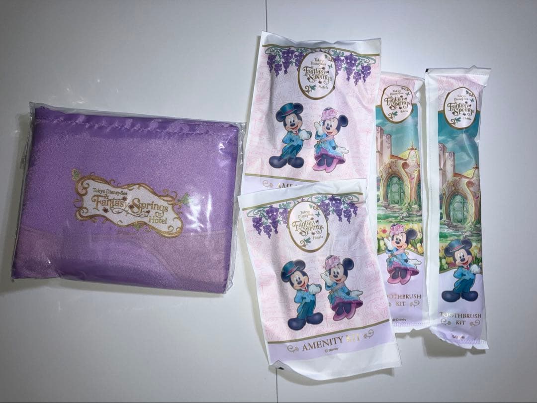 【☆おまけ付き☆】東京ディズニーリゾートホテル アメニティ、エコバッグ