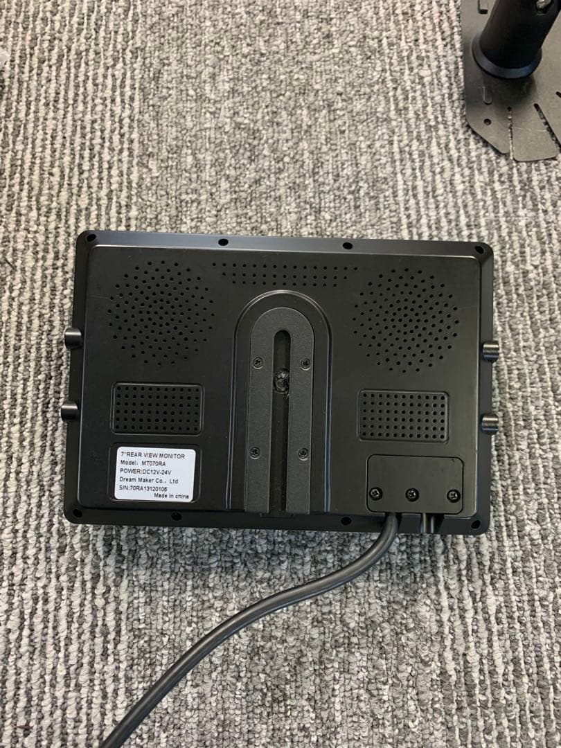DreamMaker 7インチモニター＆バックカメラ MT070RA
