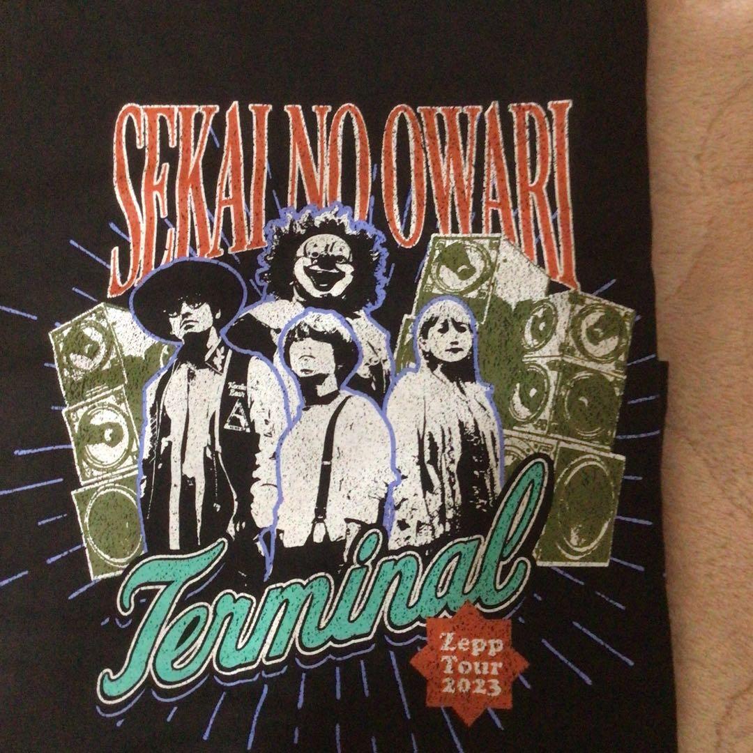 セカオワ TerminalツアーTシャツ　XLサイズ